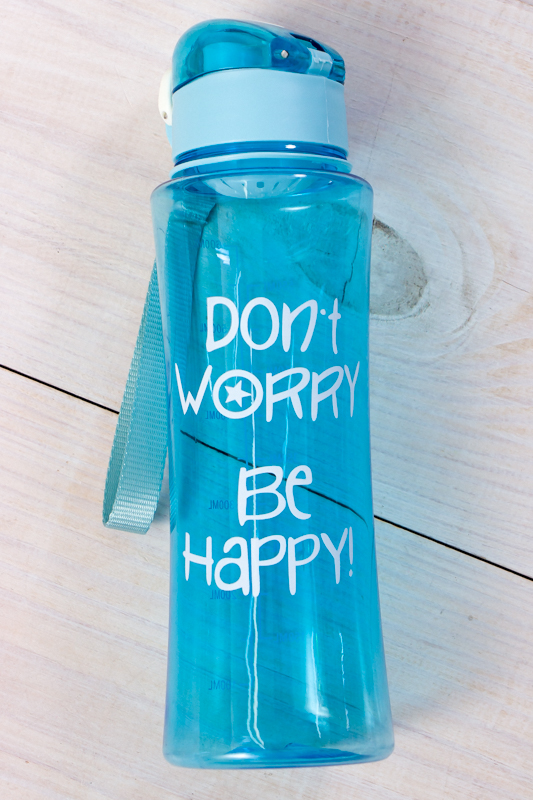 Пляшечка для води Don`t worry